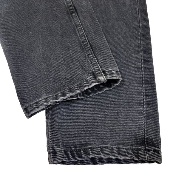 Jeu Illimite Classic High Waist Slim Button Up Jean, Vintage Black Grey - Picture 8 of 12